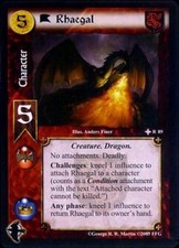 Rhaegal - Winter Edition - A Game of Thrones CCG