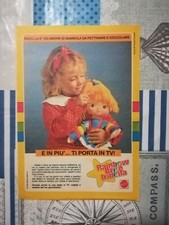  PUBBLICITA' CARTACEA ORIGINALE ADVERTISING BAMBOLA "IRIDELLA" MATTEL anni 80 
