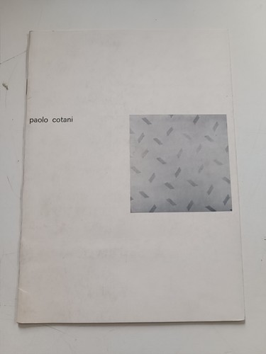 Paolo cotani galleria morone - galleria,