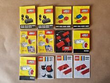 Lotto istruzioni Lego Vintage Anni 50-60
