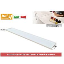 Vassoio rettangolare bianco