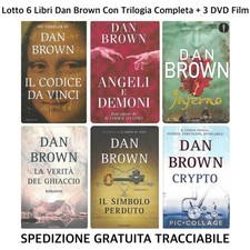 6 LIBRI DAN BROWN Cod Vinci