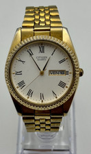 Citizen ref. 6101 GN-4W-S orologio quarzo acciaio 34 mm 1990 ca