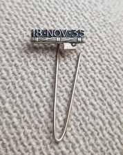 Spilla Distintivo Sanzioni Africa Guerra AOI Italia 1935 Propaganda Inghilterra