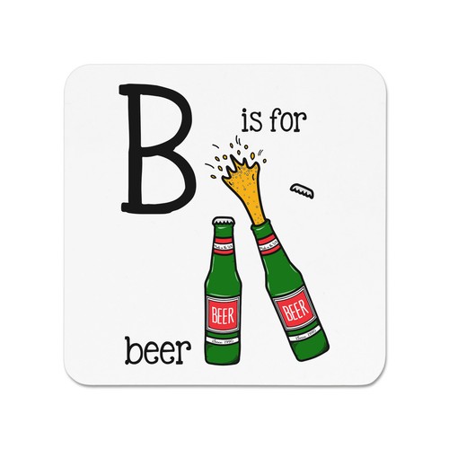 Lettera per birra - b, È