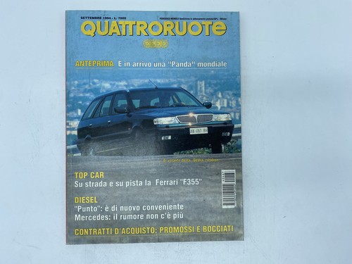 Rivista quattroruote annata - quattroruote,