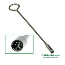 CHIAVE CAMBIO UGELLI SOSTITUZIONE INIETTORI CUCINA PIANO COTTURA Ø7mm