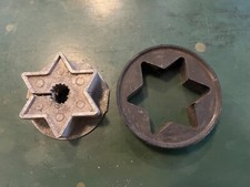 KIT ANELLO FRIZIONE GOMMA GOMMONE PARASTRAPPI MOZZO DEMM CICLOMOTORE NOS EPOCA