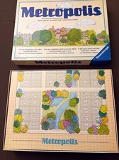 METROPOLIS - Ravensburger 1988- Vintage Completo, Manuale in IT/DE/FR, mai usato