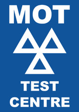 MOT Centre Garage Avviso Test