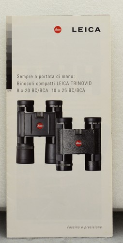 Leica binocoli trinovid 1996 - leica,