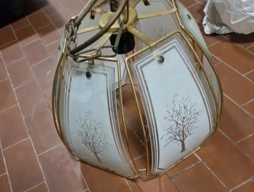 Lampadario lanterna vintage - lampadario,