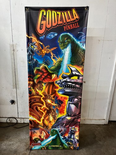 Striscione flipper godzilla - striscione,