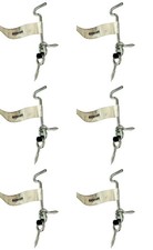 Ganci Antivento 60 mm Acciaio