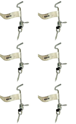 Ganci antivento acciaio - ganci,