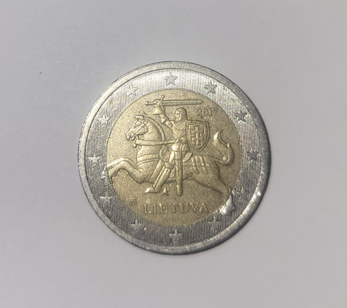 Moneda euros lituania - moneda,