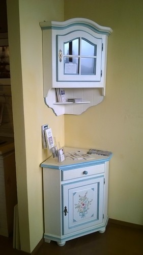 Angoliera decorata legno - angoliera,