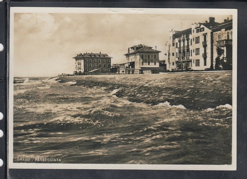 Cartolina grado passeggiata - cartolina,