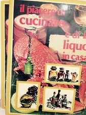 "Il piacere di cucinare e di fare liquori in casa", due volumi, M. Rambelli,'81 