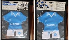 Gagliardetto DIVISA NAPOLI ? calcio ⚽ MAGLIA gadget AUTO❗️souvenir VINTAGE '80❗