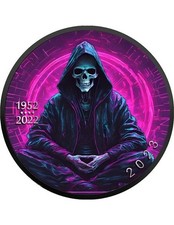 GRIM REAPER Chi sto per uccidere 1 oz moneta argento 5$ Canada 2023