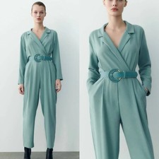 Zara tuta con cintura manica