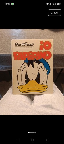 Paperino libro 1987 - libro,