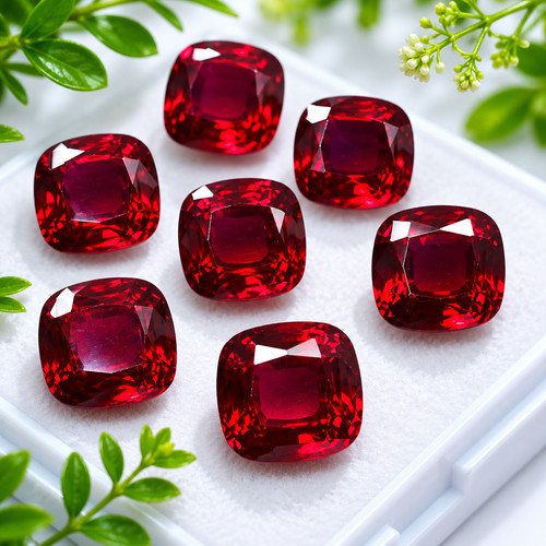 Anello rubino rosso naturale - anello,