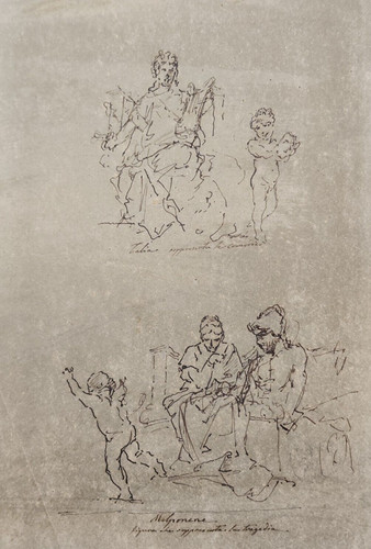 Antico disegno china - antico, su