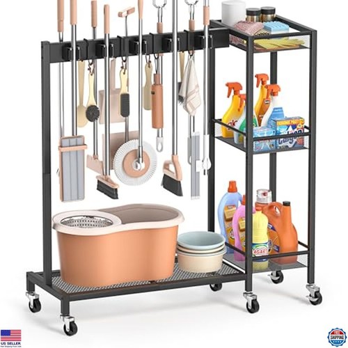 Broom holder cleaning - holder,