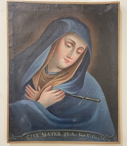 Raro antico dipinto religioso