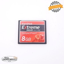 1 SANDISK EXTREME DUCATI EDITION 8GB Compact Flash Usato