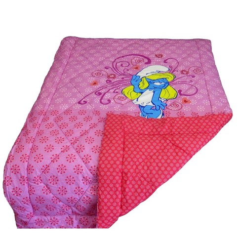 Trapunta lenzuola puffetta - e,