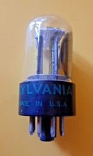 Valvola Radio Epoca 6EM7 Double Triode Tube Sylvania, Non Testata