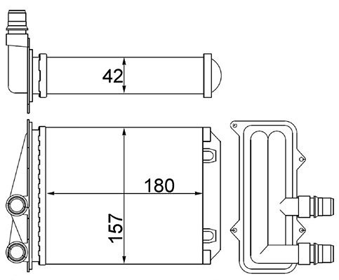 Scambiatore calore mahle - scambiatore,