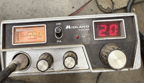 Midland 100m radio - midland, cb