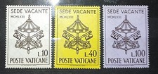 Vatican Stamps Vacant Seat Mi