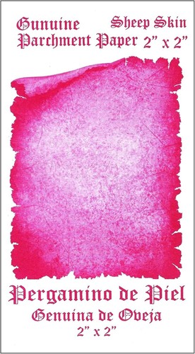 Pezzo carta pergamena - 1,