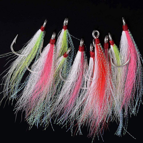 Bucktail teasers ganci - bucktail,