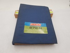 Manuale officina Fiat OM 672 N
