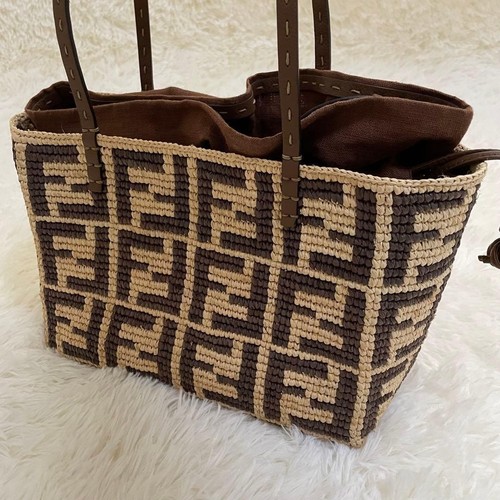 Borsa fendi rafia - fendi, ff