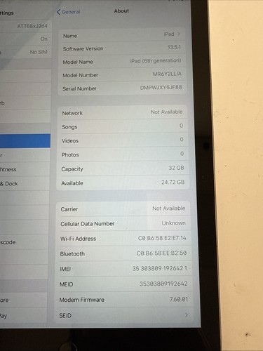 Apple ipad generazione - ipad, 6a