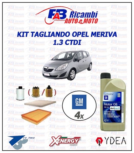Kit tagliando opel meriva 3 - kit,