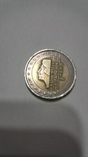 Moneta 2 Euro Olanda Beatrix Koningin Der Nederlanden 1999 Rarissima Collezione
