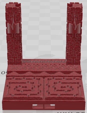 Cornici porta set aztlan - -,