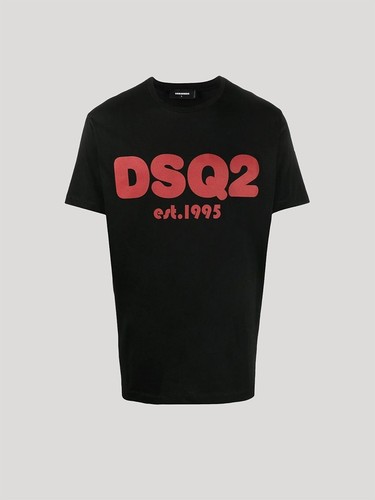 Shirt nera dsquared2 dsq2 - t-shirt,
