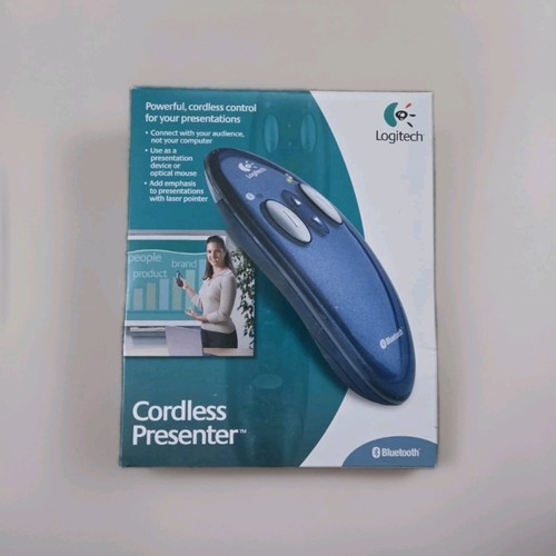 Logitech cordless presenter - cordless,