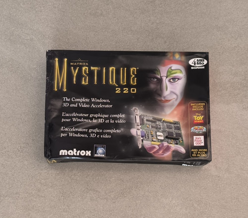 Matrox mystique 220 4mb - 🔴matrox,