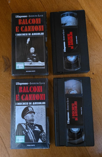 Video cassette vhs balconi - cassette, "balconi