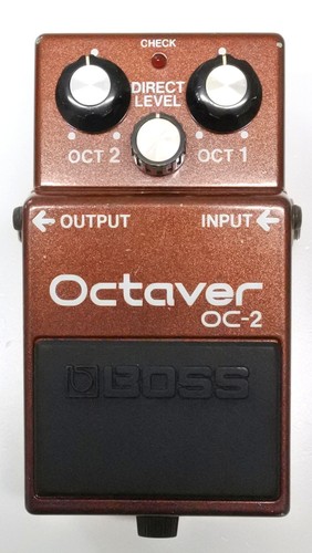 Boss octaver pedale per - boss, oc-2